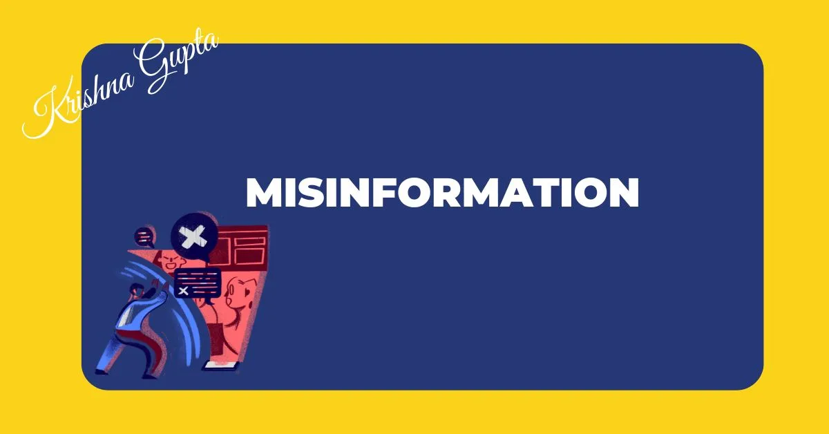 MisInformation-KrishnaG-CEO
