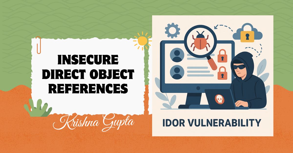 IDOR-Vulnerability-KrishnaG-CEO